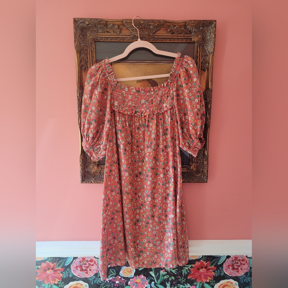 Doen Patricia Dress in Poppy